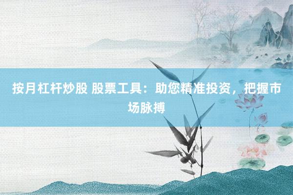 按月杠杆炒股 股票工具：助您精准投资，把握市场脉搏