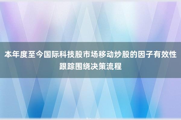 本年度至今国际科技股市场移动炒股的因子有效性跟踪围绕决策流程